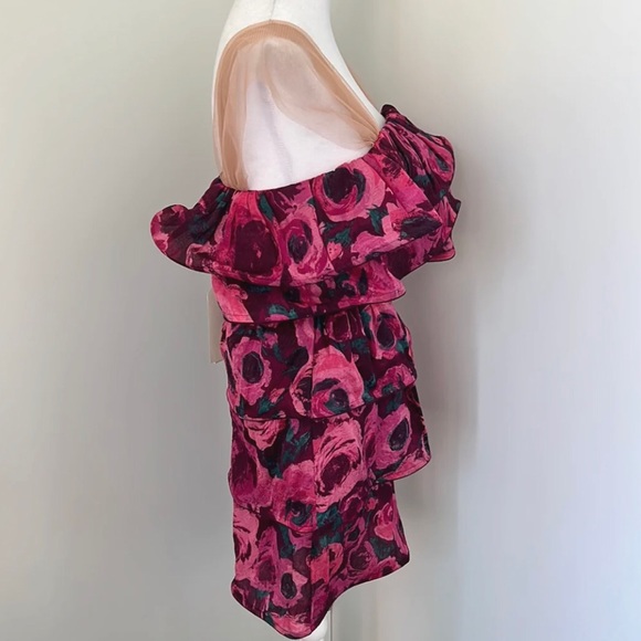 Lanvin for H&M NWT Floral Tiered Dress - Picture 5 of 8